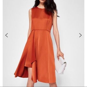 Ted Baker Front Fold Pleated Dress
